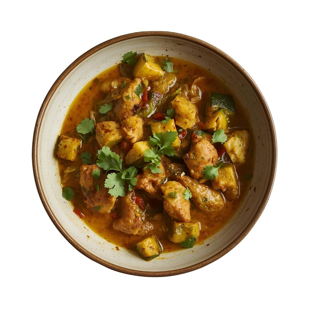 AFGHANI YOGHURT CHICKEN CURRY WITH ZUCCHINI