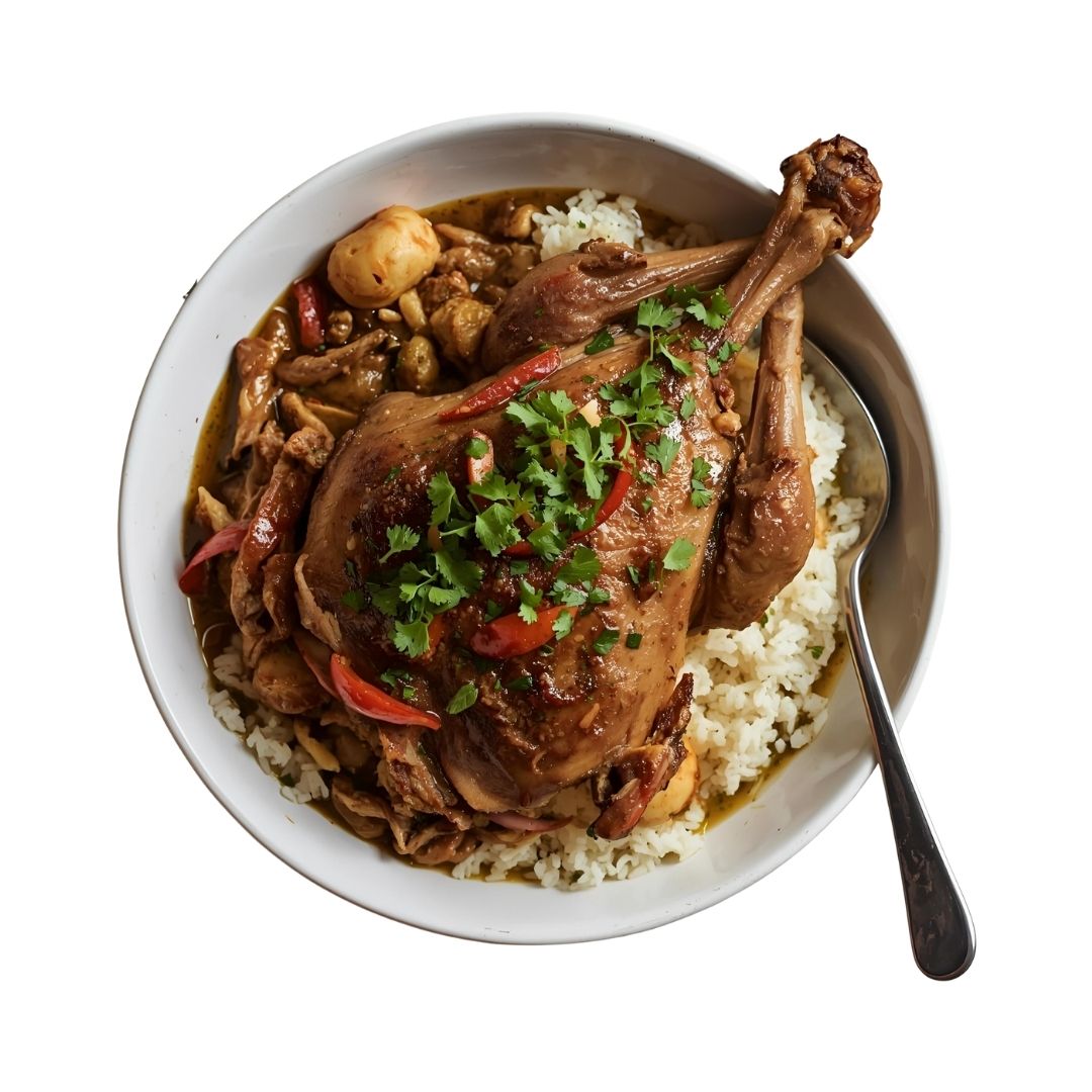 DUCK WITH NAPPA CABBAGE