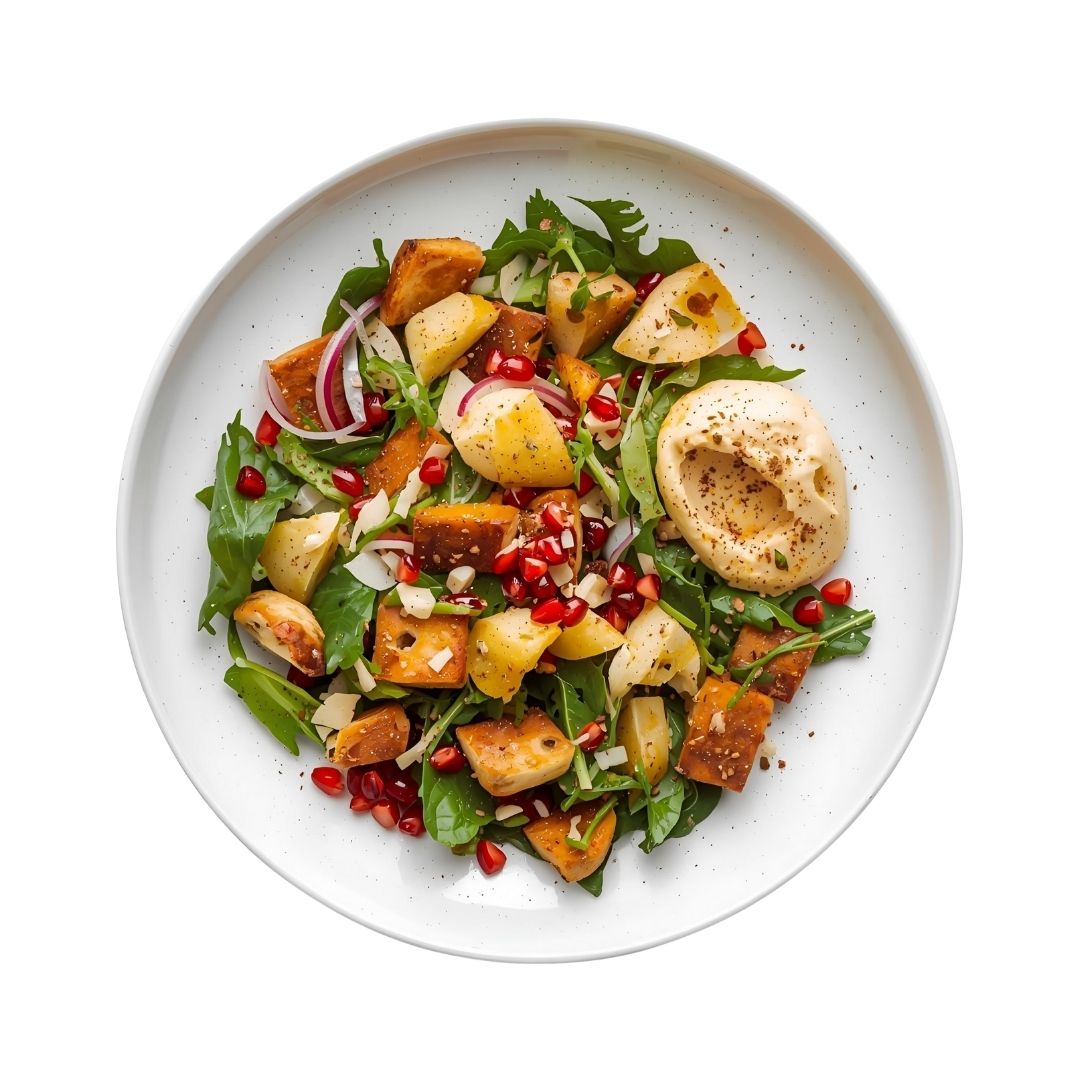 Fattoush Salad / Hummus Bomb