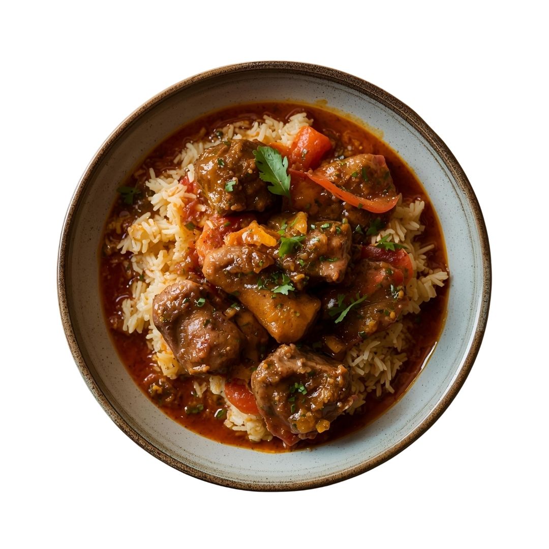 GHORMEH SABZI WITH LAMB