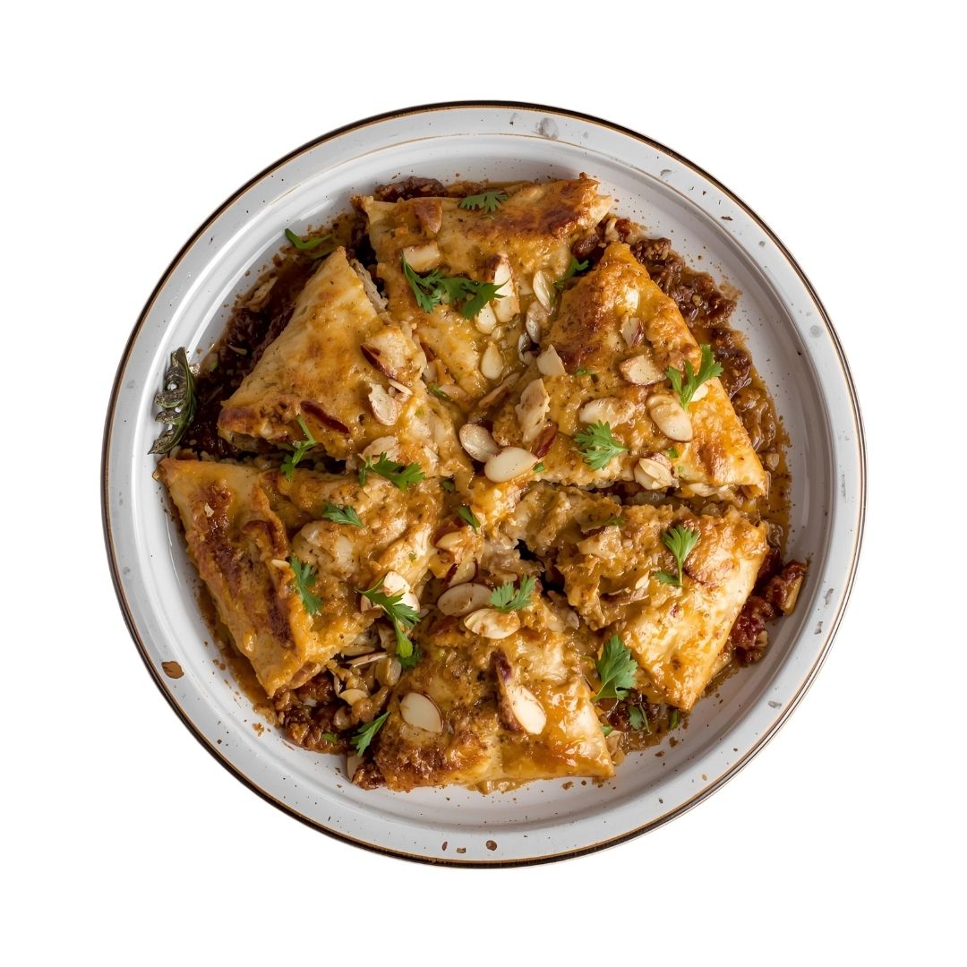 MOROCCAN CHICKEN BASTILLA