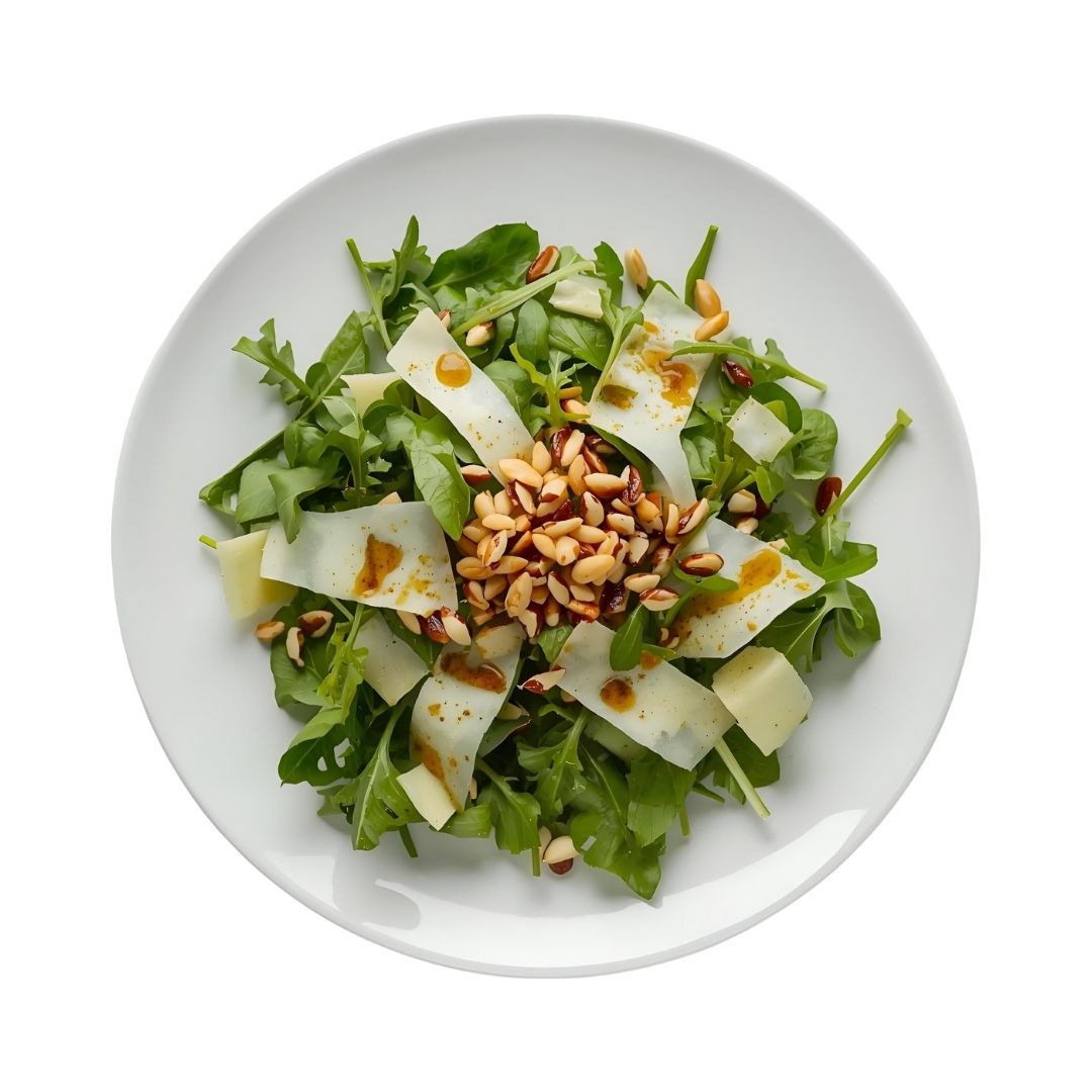 Rocket Pinenuts and Parmesan Salad