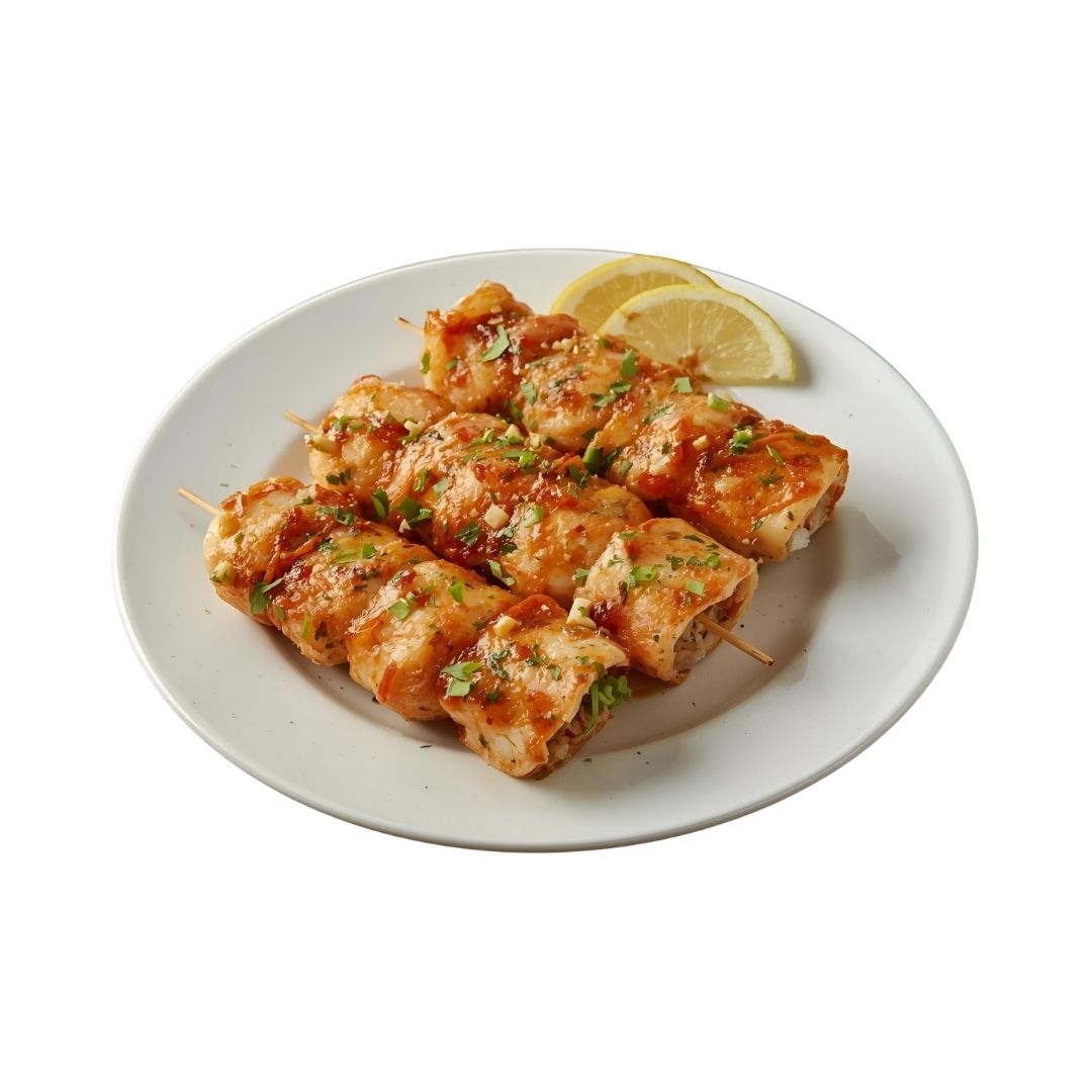 Stuffed Shrimp Kebab